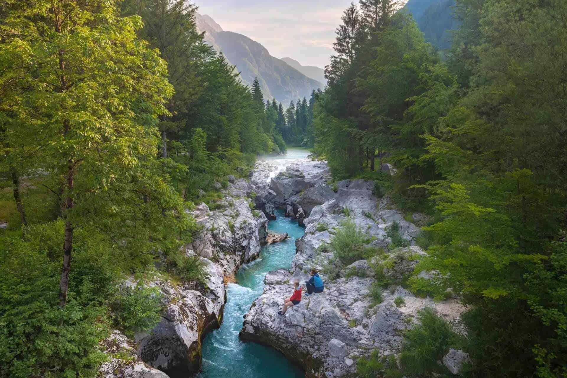 Small and Big Soča Gorge